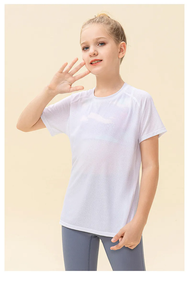 Girls Kid  Clothing Children Yoga Sports Dance Tank Top Shirts