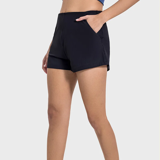 3 Colors Women Workout Shorts Athletic Gym Shorts Running Yoga Shorts for Women Girls with Phone Pockets