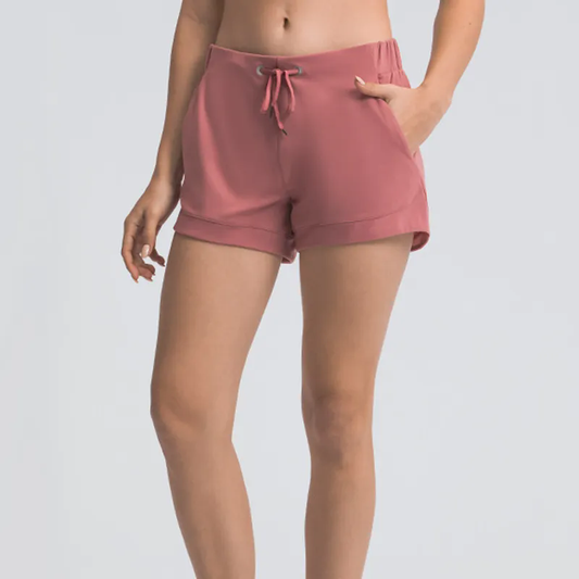 NWT Short Workout Shorts Athletic Gym Shorts Running Yoga Shorts for Women Girls with Phone Pockets