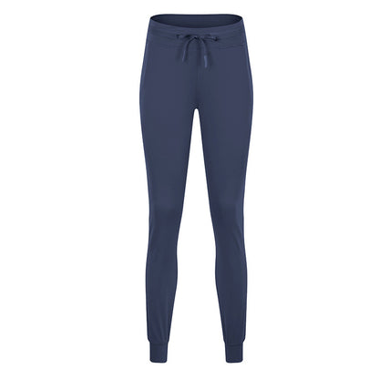 Women Drawstring Pants Fitness Sweatpants 4-Way Stretch Thicker Leggings