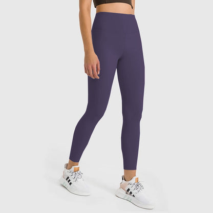 Women Soft Tummy Pants Non See Through Workout Yoga Pants for Running