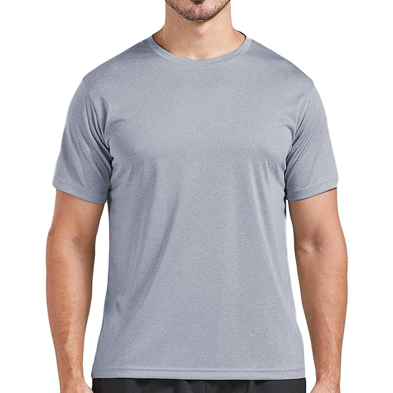Men T-Shirts Regular-Fit Short-Sleeve Crewneck