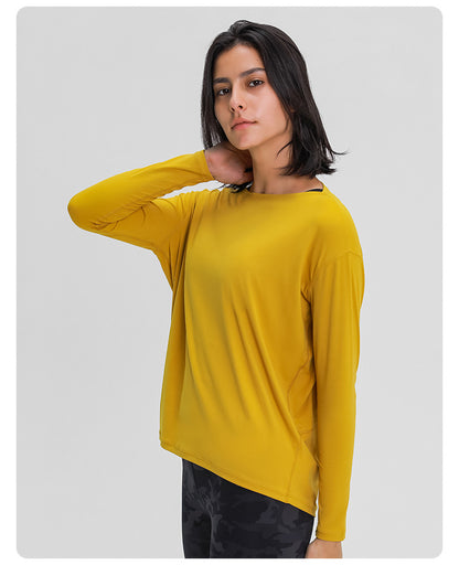 Womens Long Sleeve Casual Tops Loose Fall Trendy Outfits Winter Clothes