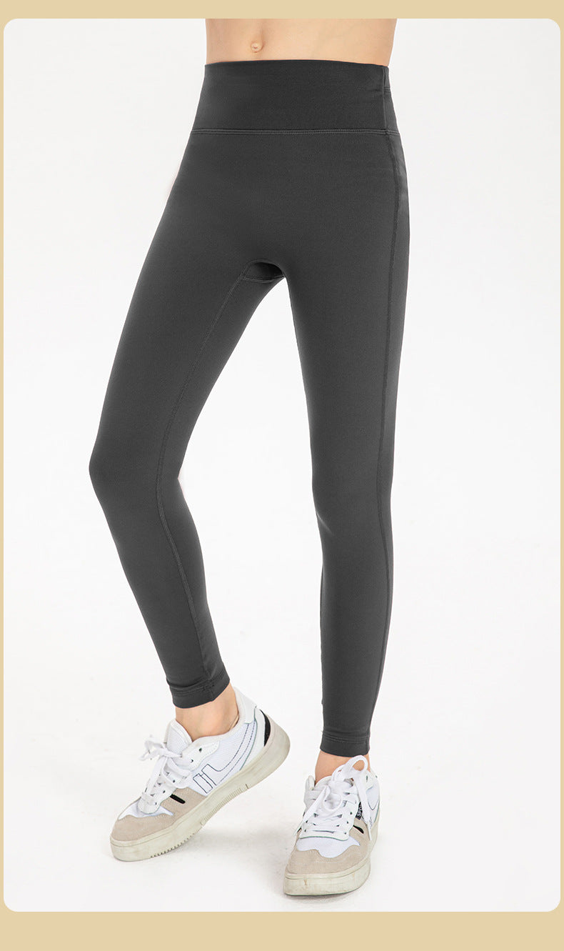 Girls Kid Stretch Fleece Tight Kids Children Yoga Sports Dance Thick Pant