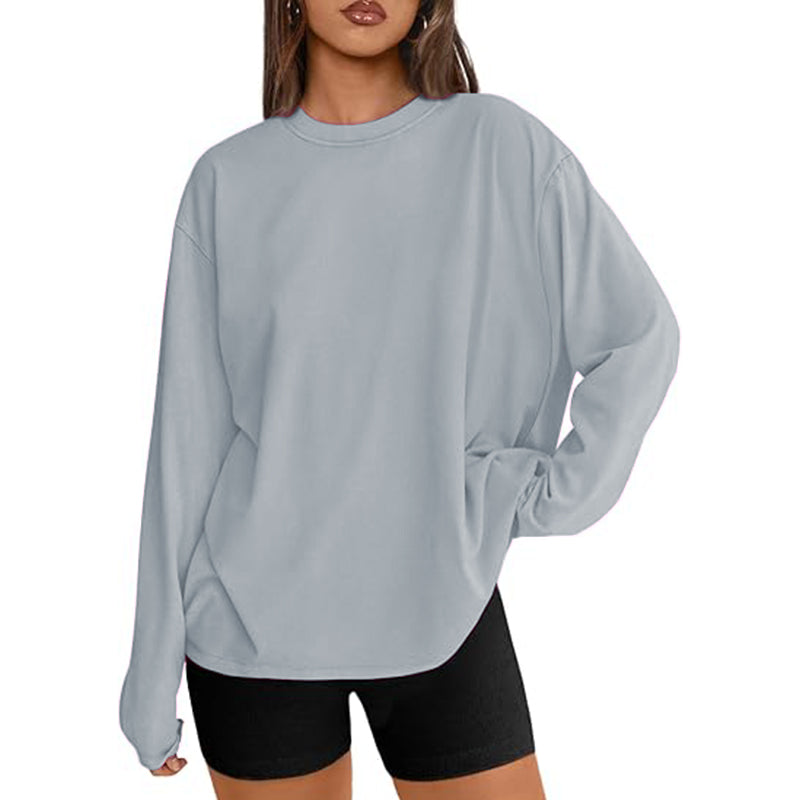 Womens Oversized Long Sleeve T Shirts
