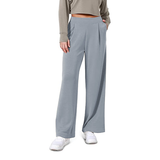 Pants for Women High Waist Casual Relaxed Pants with Pockets
