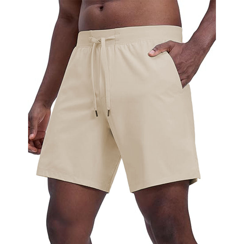 Men's sports shorts 7-inch quick drying sports and leisure with pockets
