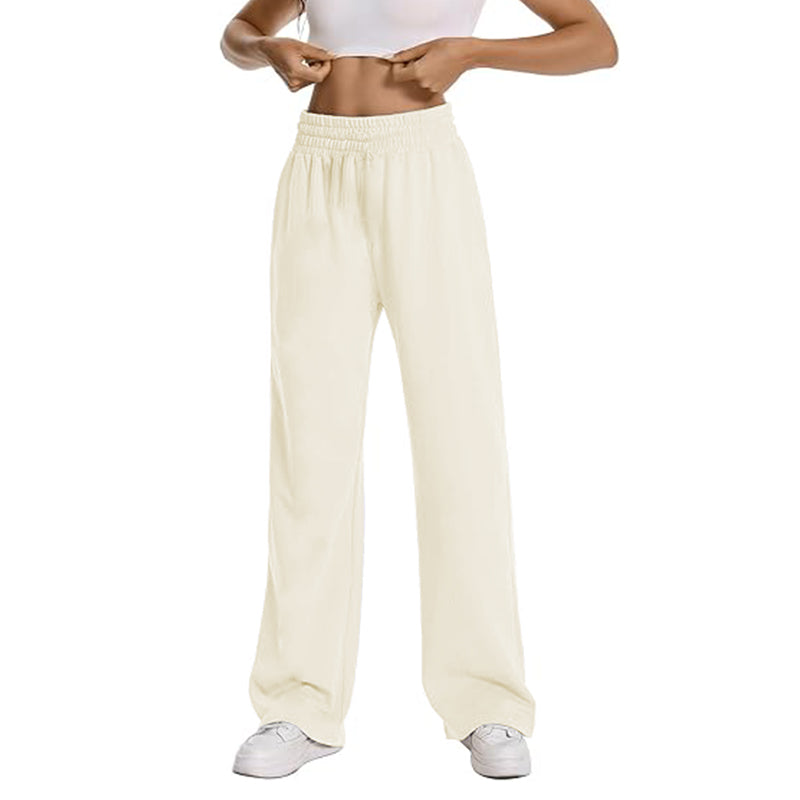 Womens Sweatpants Wide Leg High Waisted Lounge Pant