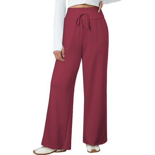 Womens Wide Leg Yoga Pants Casual Pants