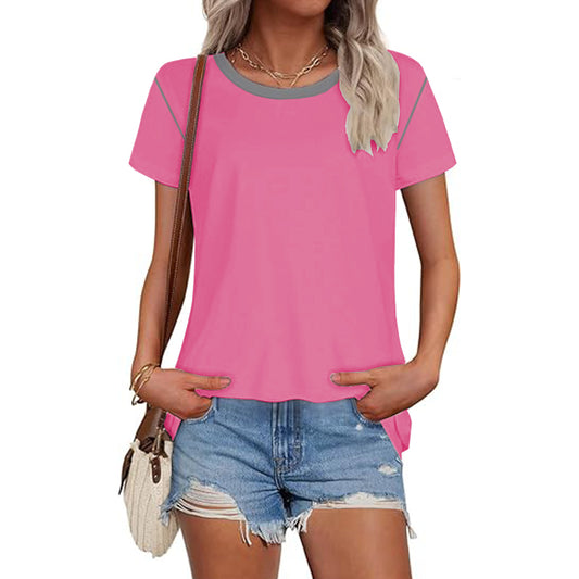 2025 Women Summer T Shirts Business Casual Dressy