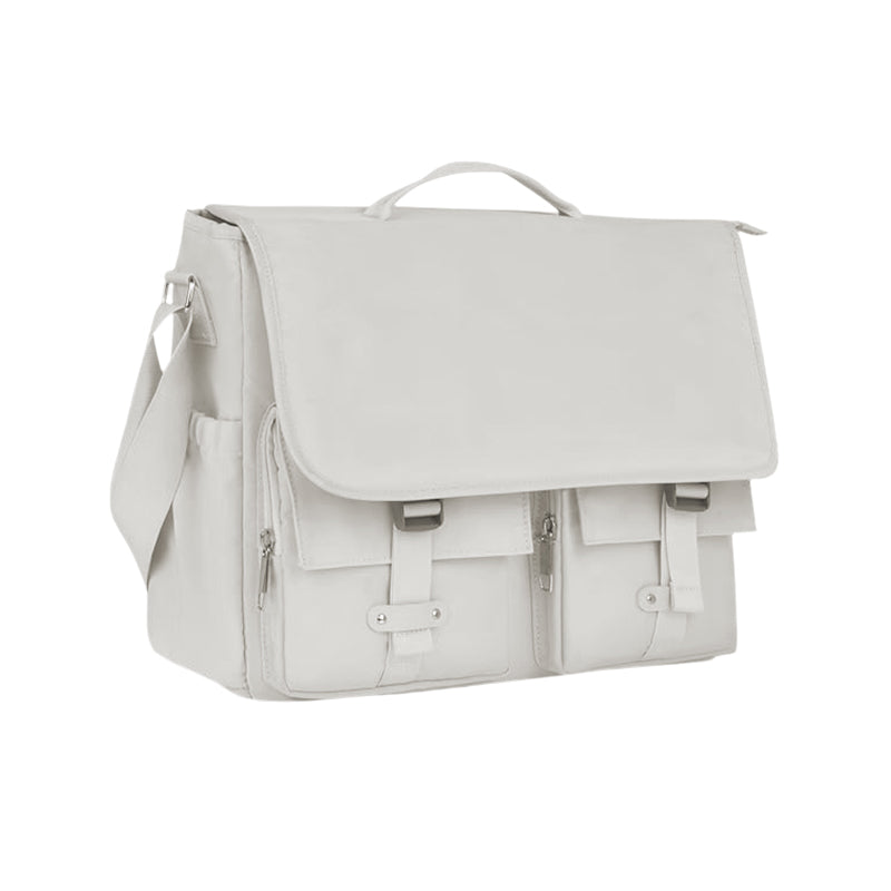 Durable Canvas Crossbody Handbag with Adjustable Strap