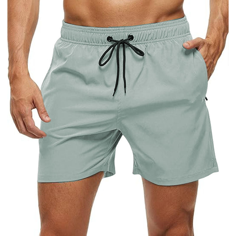 Men's sports shorts 5-inch quick drying sports and leisure with pockets