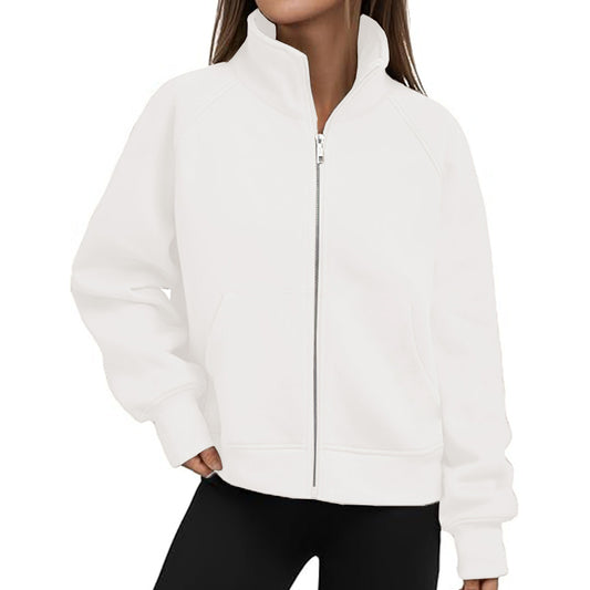 Women Zip Up Hoodies Casual Long Sleeve Track Jackets