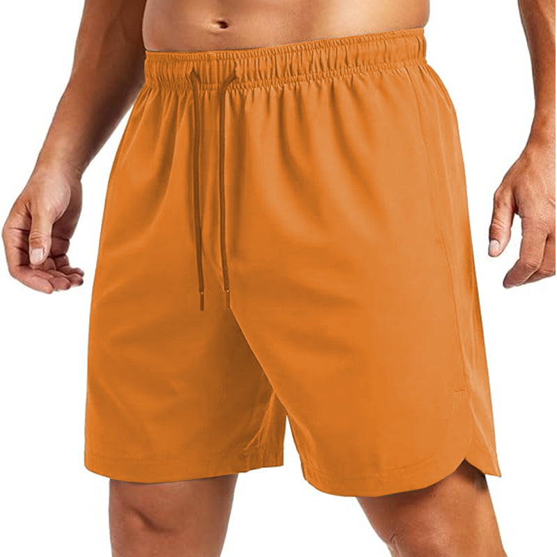 Mens Athletic Shorts Summer Gym Drawstring Shorts with Pockets