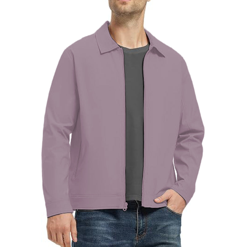 Men's lightweight jacket windbreaker, casual and fashionable with pockets