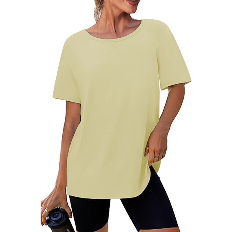 Women Fashion T-Shirts Short Sleeve Tees Top