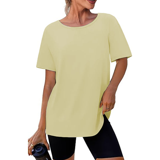 Women Fashion T-Shirts Short Sleeve Tees Top
