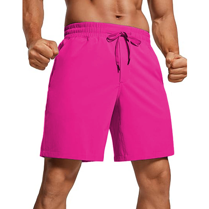 Men Shorts Woven Sport Shorts Moisture Wicking Athletic Shorts