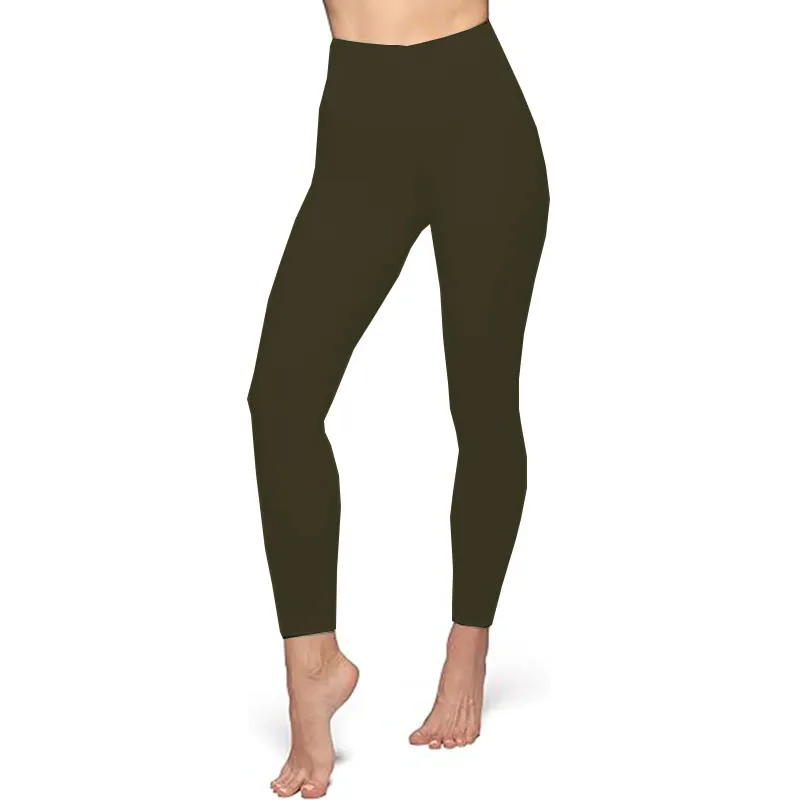 Yoga Pants Women Squat Proof 4-Way Stretch Sport Gym Back Waist Legging