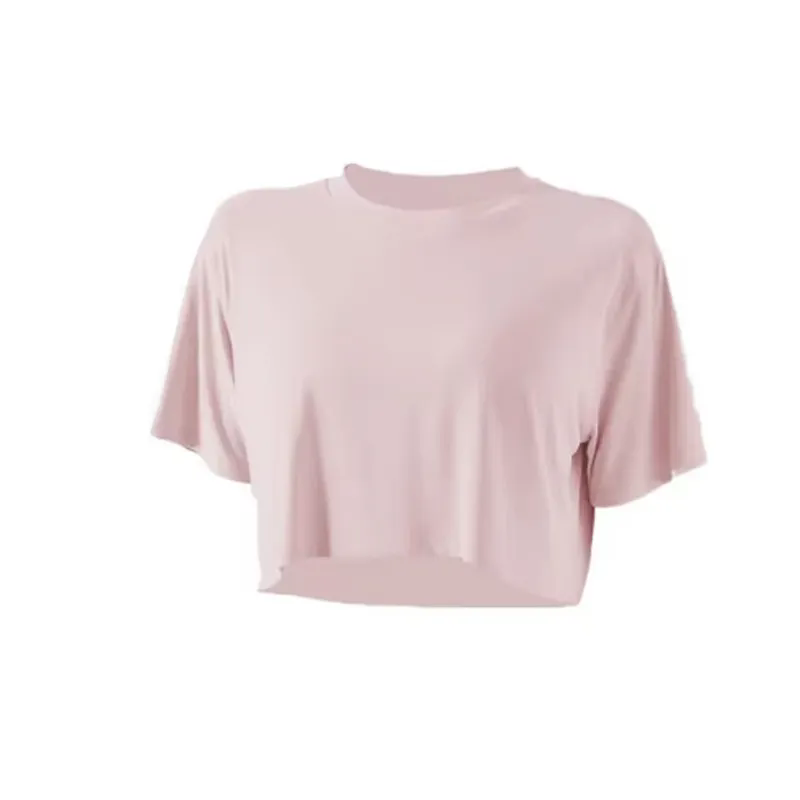 Women Tops Casual Basic T Shirts Loose Fit Crewneck Short Sleeve