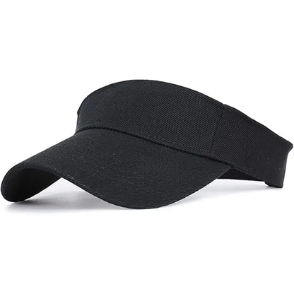 Adjustable Cotton Sun Protection Cap Tennis Golf Visor Hat
