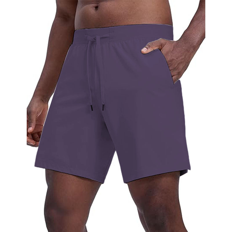 Men's sports shorts 7-inch quick drying sports and leisure with pockets