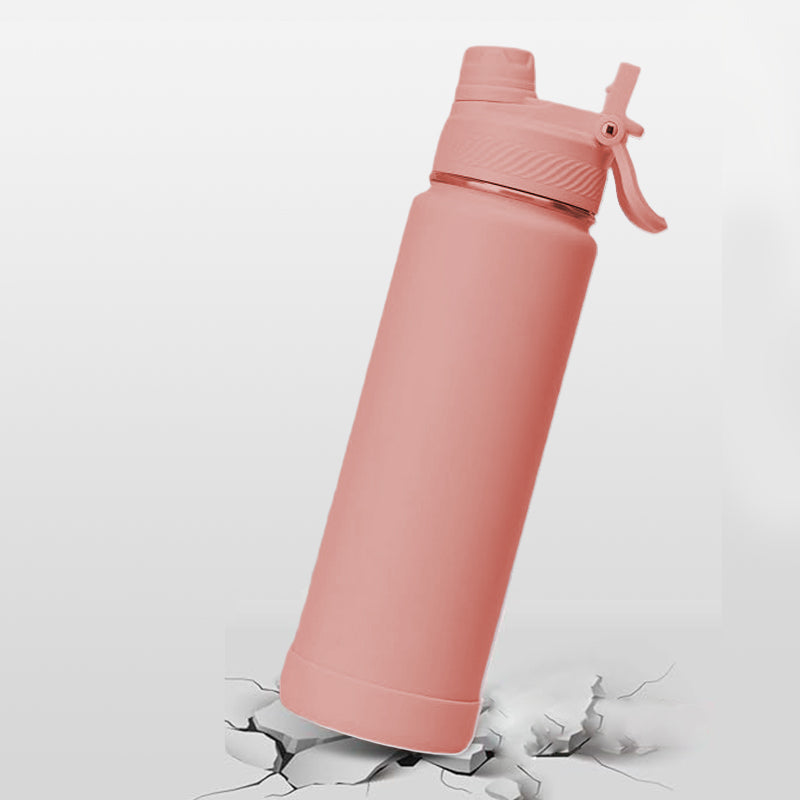 Insulated Water Bottle with Silicone Boot