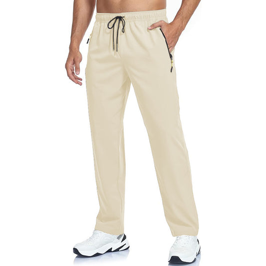Men Lightweight Hiking Travel Pants Breathable Athletic Fishing Joggers