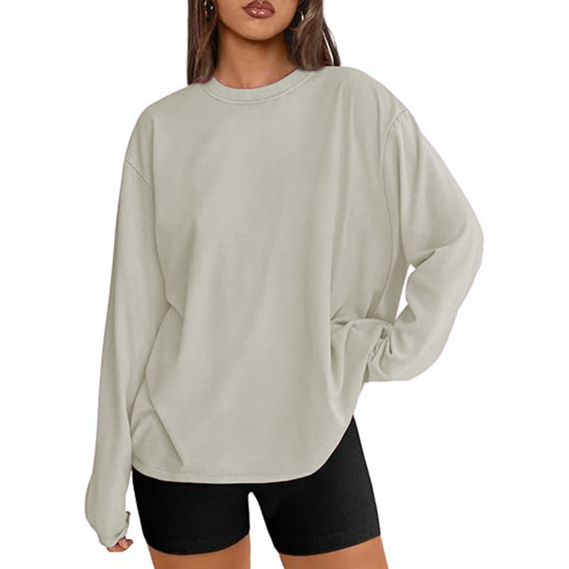 Womens Oversized Long Sleeve T Shirts