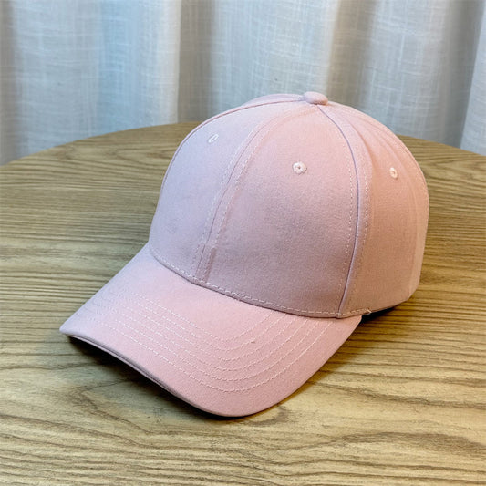 Low Profile Hat Women Baseball Cap Hat Adjustable Plain Cap