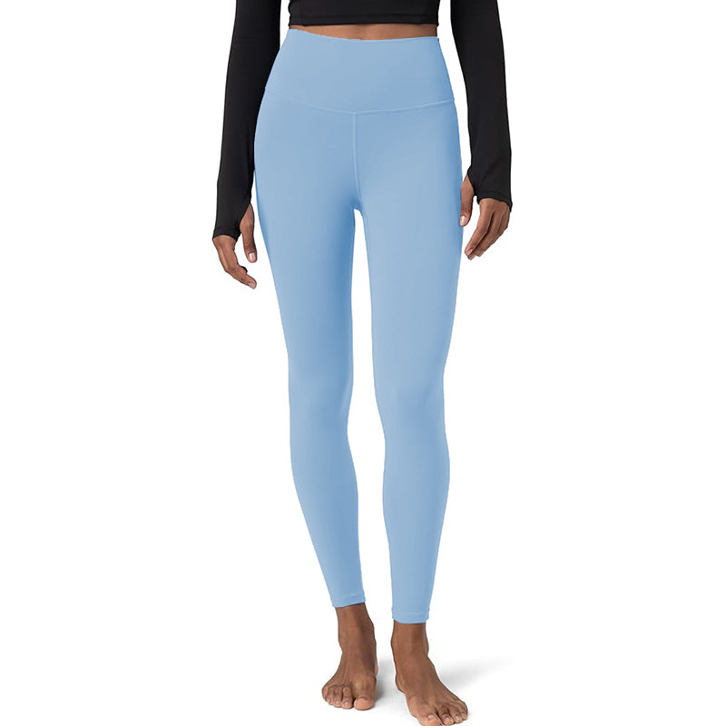 Women Back Waist Legging Naked Feel Athletic Fitness Stretchy