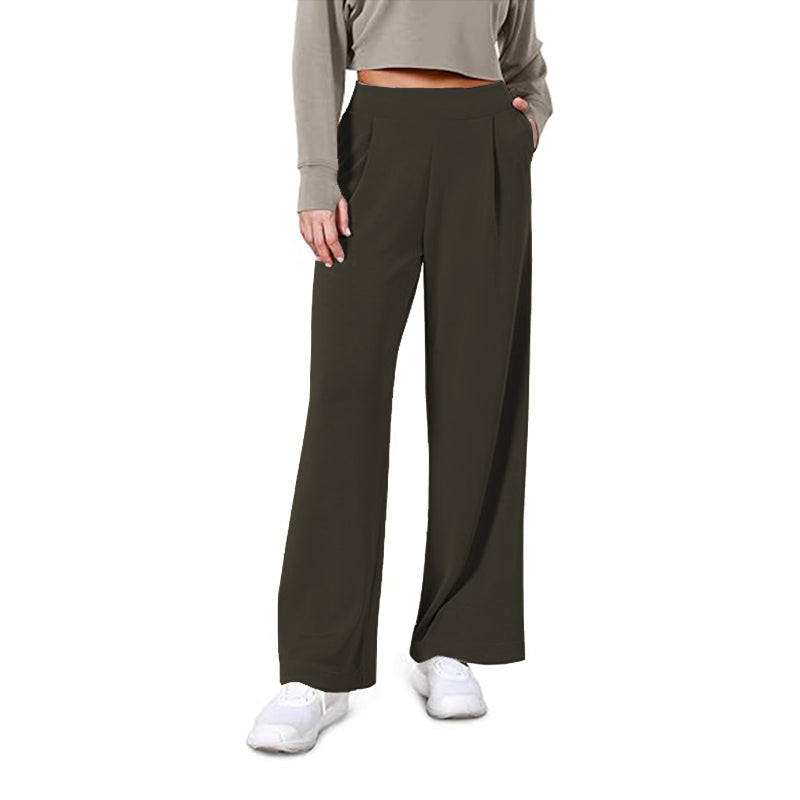 Women Warm Sherpa Lined Athletic Sweatpants Jogger Fleece Pant