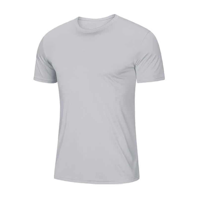 2026 Unisex round neck T-shirt short sleeved soft cotton polyester blend