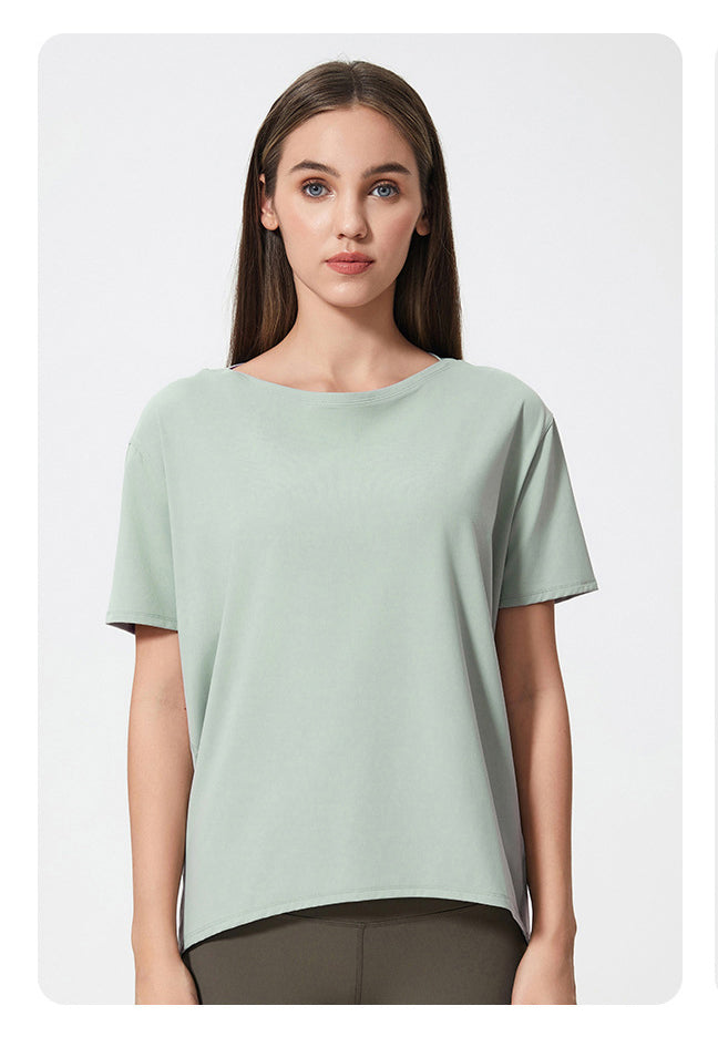 Women's Oversized T Shirts Short Sleeve Crewneck Tops Casual