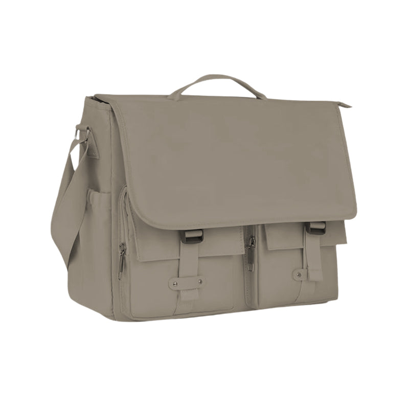 Durable Canvas Crossbody Handbag with Adjustable Strap