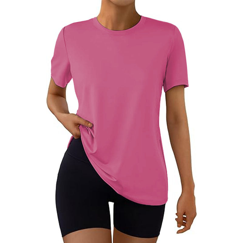 Womens Summer T Shirts Fashion Workout Tops