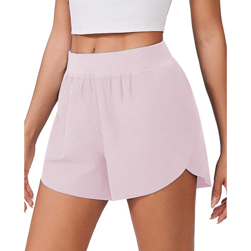 Women Athletic Shorts High Waisted Running