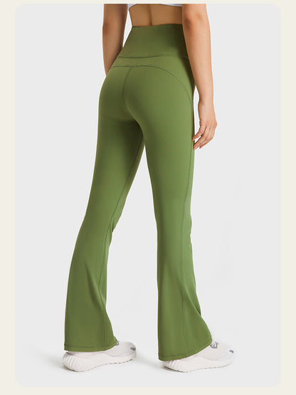 Women Wide Cut Pants Fitness Women Loose High Waist Legging