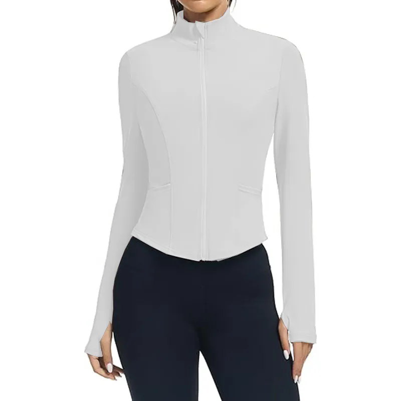 Women Womens Zip Up Gym Jacket