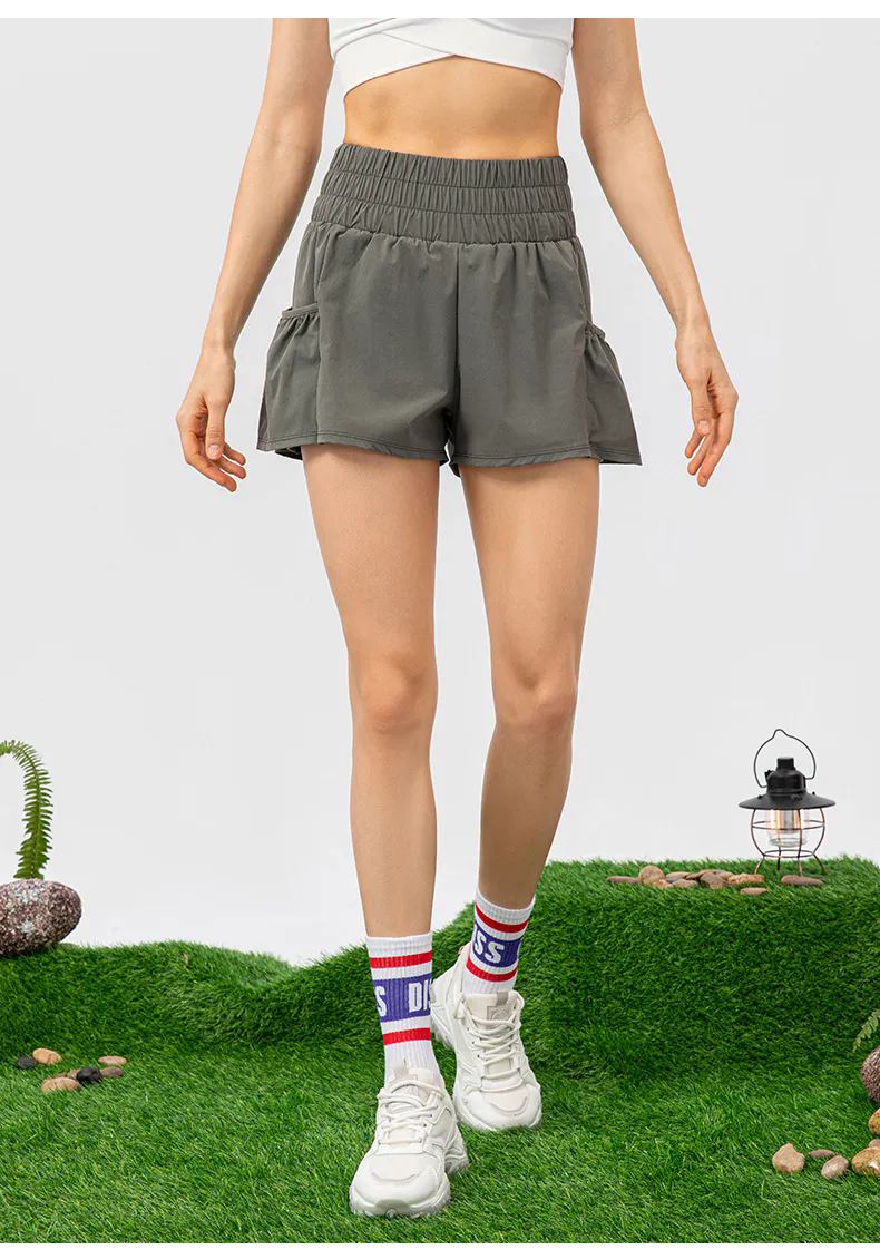 Shorts Liner Running Feeling Shorts for Women Girls with Phone Pockets