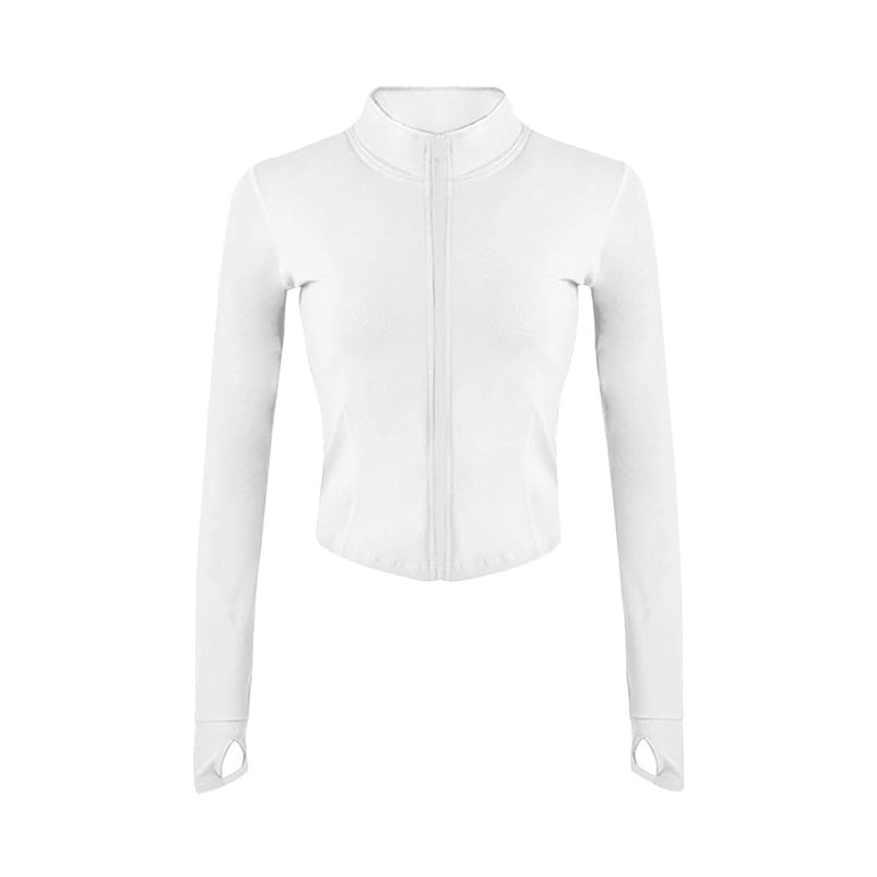Women Sports Jacket Thicker Outdoor Sports Hoodie Gym Sweater