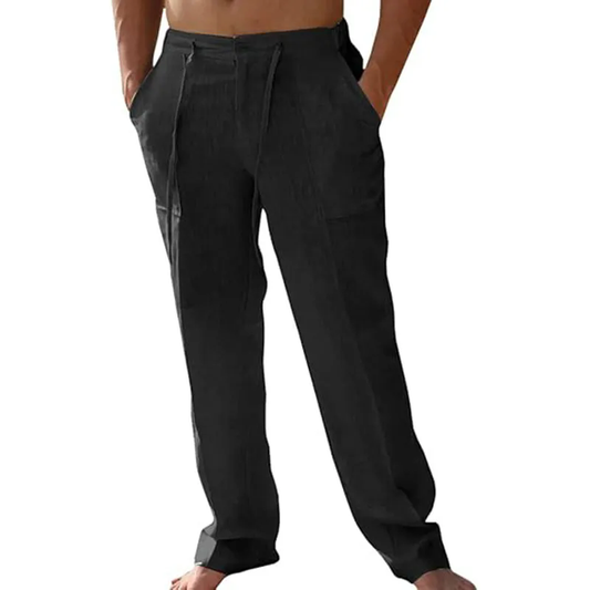 2025 Men Corduroy Joggers Pant Casual with Pocket