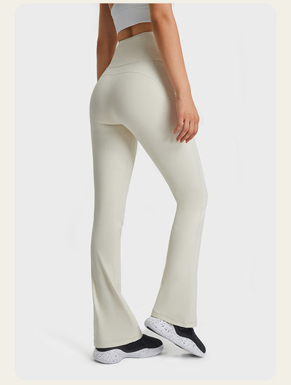 Women Wide Cut Pants Fitness Women Loose High Waist Legging