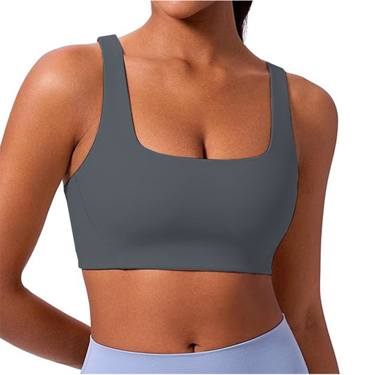 2025 Sports Bras for Women Shaped Racerback Workout Yoga Bra
