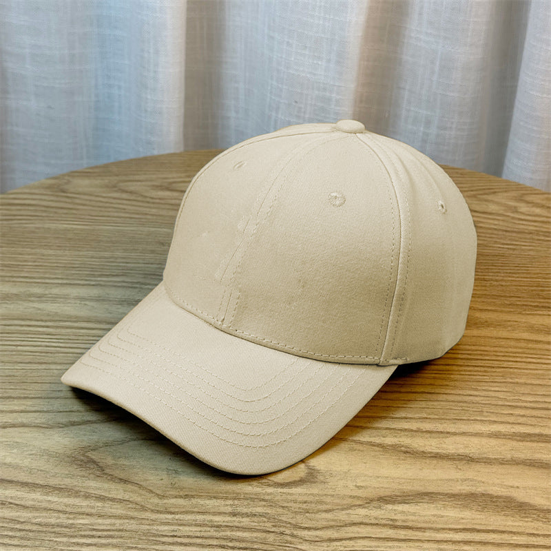 2025 Classic cotton cap unstructured flat cap