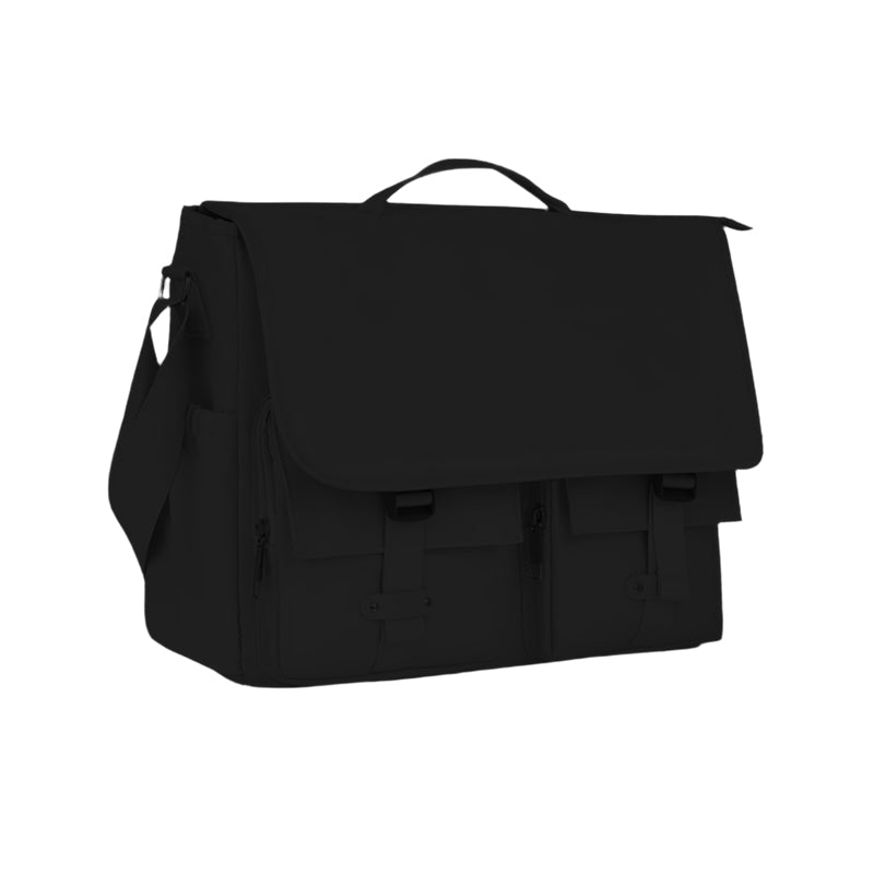 Durable Canvas Crossbody Handbag with Adjustable Strap