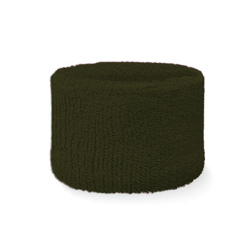 Wrist sweatband suitable for tennis, football, basketball, running sports wristbands (2 pieces)