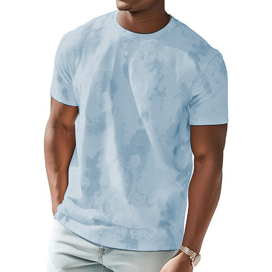 Mens T Shirts Short Sleeve Crew Neck Plain Novelty T Shirt