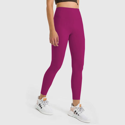 Women Soft Tummy Pants Non See Through Workout Yoga Pants for Running