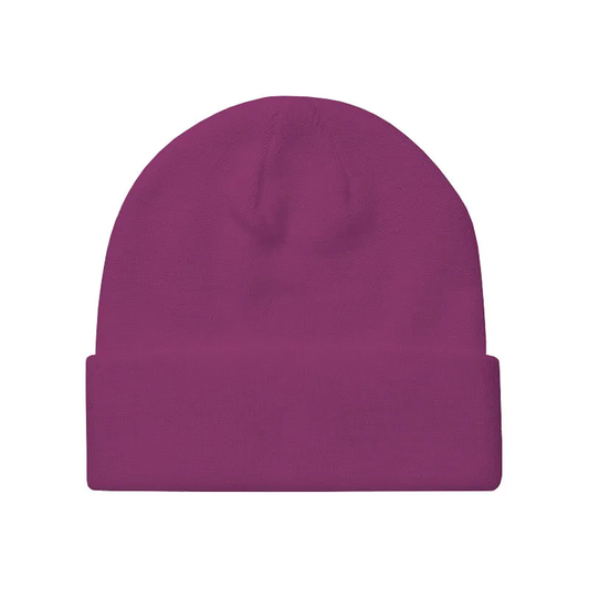 2025 Women Fleece Lined Beanie Soft Warm Knit Hat Cuffed Cap